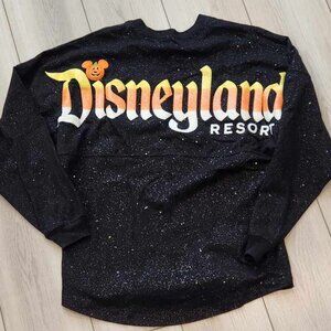 Disney Halloween black glitter spirit jersey size XS